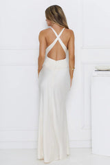 Simply Sophisticated Maxi Dress Ivory