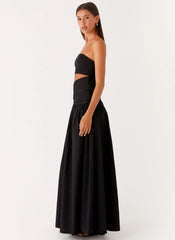 Lumen Maxi Dress - Black