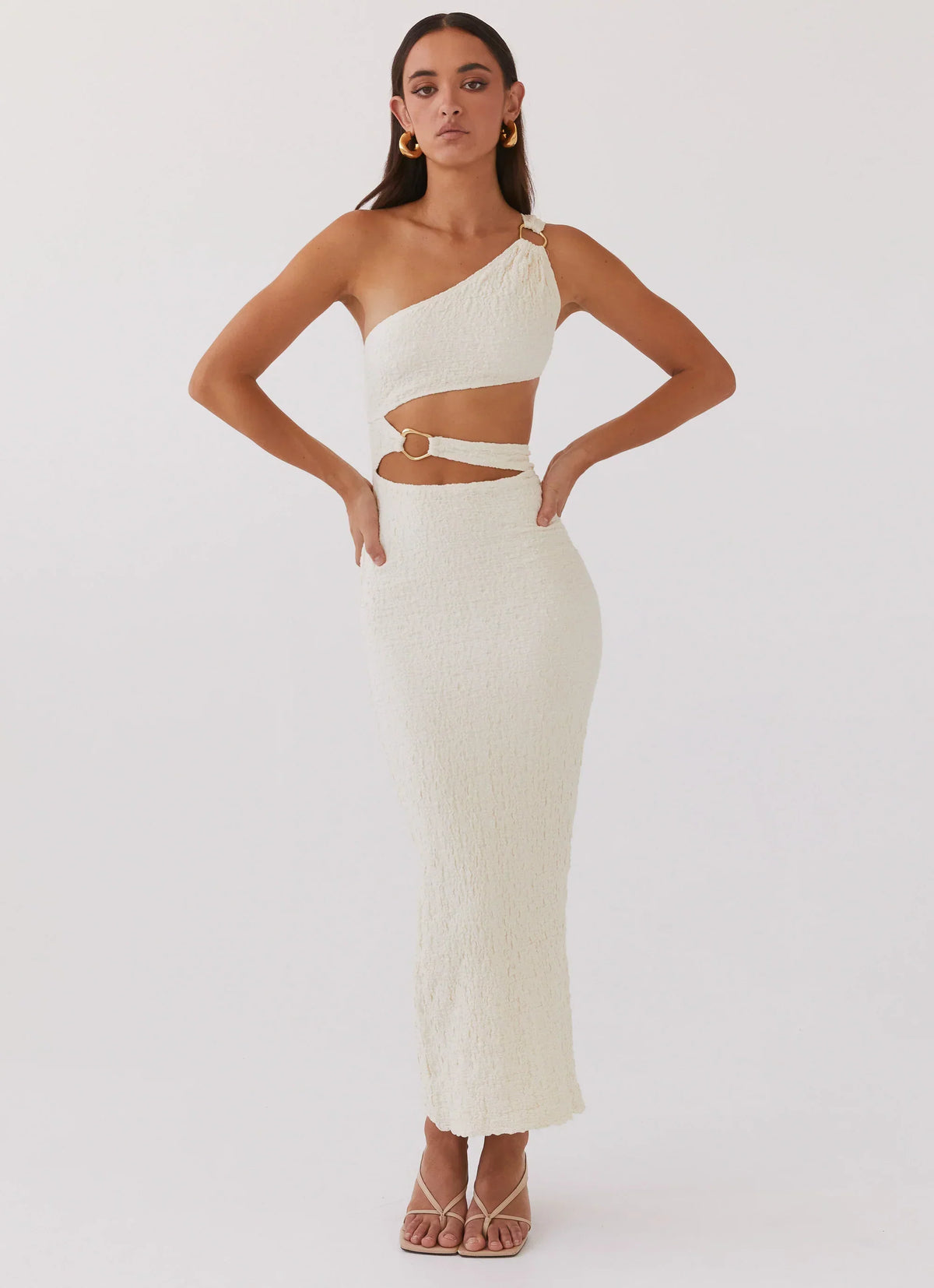 North Haven Maxi Dress - Ivory Wave