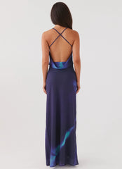Astra Maxi Dress - Cyber Rose